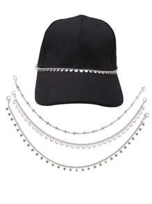 Versatile Hat Chain, Retro And Simple Chain Accessory, Hat Accessory Chain, Simple Hat Accessory