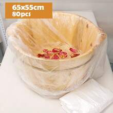 10/80pcs Disposable Foot Bath Liners, Portable Foot Bath Basin Bags, Plastic Foot Spa Bags, Thin Large Size Foot Bath Liners, Disposable Foot Spa Liners, Suitable For Foot Spa, Hotel, Home Use, Foot Care Tools, Foot Bath Basin And Spa Accessories, Travel Foot Bath Basin Bags - Clear - View 13
