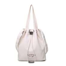 Women Shoulder Bags - 卡其肩斜跨帆布包=水杯位 - 查看 7