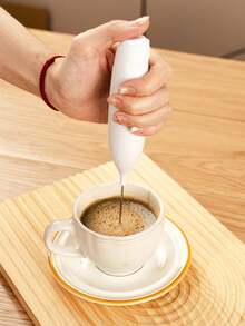 Milk Frother, Powerful Handheld Milk Frother, Mini Milk Foamer,Coffee Stirrer, Stainless Steel Drink Mixer For Coffee, Lattes, Cappuccino,Matcha,Hot Chocolate, Portable Foam Maker,Electric Wireless Blender Mini Coffee Maker