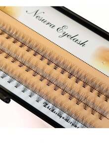1 BOX (60 Clusters), 10D 8/9/10/11/12/13/14MM, Eyelash Extension Clusters, Single Cluster False Eyelashes Makeup Tool Cluster Lashes DIY Lash Clusters, Eyelash Clusters, Individual Eyelashes, Lashes, Fake Lashes - C - View 4