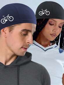 Skull Cap Helmet Liner, Cooling Hat Welding Cycling Beanies Head Wrap For Men Women Hard Hat Durags Cooling Skull Caps Helmet Liner, Lightweight Mesh Under Helmet Cycling Motorcycle Hard Hat Sweat Liner For Men Women - Multicolor - View 4