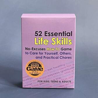 52 exercices essentiels pour soulager le stress et l'anxiété. Développer la résilience et le bien-être quotidien. Épanouissez-vous dans la vie. Parfait pour les réunions de famille et d'amis, jeu de plateau pour les fêtes, un excellent cadeau