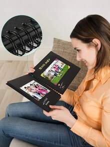 Customized Retro Coil Photo Album, Creative Paste-Style DIY Photo Album, Personalized Commemorative Album, Suitable For DIY Baby Photo Album, Wedding Commemorative Album, Family, Couples, Classmates, Handmade Gift Photo Album