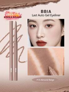 Bbia Last Auto Gel Eyeliner 14 Almond Beige, Gel Eyeliner Pencil, 19 Colors, Quick Dry & Smudge-Proof, Long-Wearing Ultra-Smooth Eye Liner, Shadow & Glitter, Multi-Function Lip Liner & Contour Pen, Korea Eye Makeup, K-Beauty, Korean Makeup, Holiday Gift, Mother's Day Gift, 0.3g/0.01oz - 14 Almond Beige - View 2