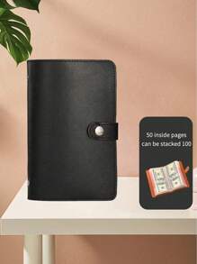 100 Envelope Budget Challenge Flipchart Binders, Minimalist Storage, Money Saving Flipchart Binders, Multi-Functional Flipchart Storage Organiser, Portable, Boho Style, Travel Storage, Portable Storage