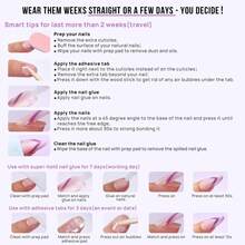 Press On Nails Almond - Short Nails Press Ons With Gold Foil Design, Glue On Nails For Women Gift, Supremely Fit Glossy Stick On Nails In 16 Sizes - 30 Nail Kit, Gold End - Đầu Vàng - Xem 8