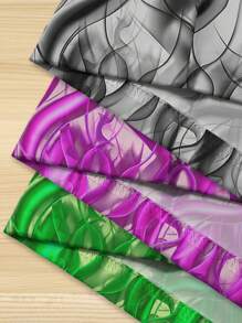 3-Piece Set, Featuring Short-Sleeve, Soft, Breathable, And Comfortable-Fitting Casual T-Shirts For Teenagers, Adorned With Vibrant Cartoon Patterns And Classic Round-Neck Tops.