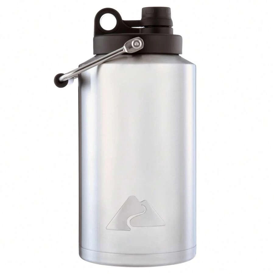 Jarra isotérmica de acero inoxidable de 1 galón de la marca Ozark Trail, color plata - 1 - Ver 1