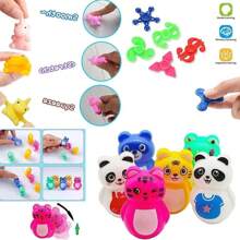 107/117/124 piezas de varios regalos para fiestas, juguetes de aula para rellenar estuches de violín, premios de carnaval para caja del tesoro, relleno de bolsas de regalo, pequeños y minúsculos artículos para caja de recompensas de aula (color aleatorio)