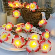 LED Egg Flower Light String Combines Tropical Egg Flower Shape With LED Light String To Form A Decoration That Combines Natural Beauty And Light And Shadow Effects