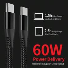 USB-A auf USB-C Kabel, Typ-C 60W Superschnell-Ladekabel, USB-C Nylongeflecht-Ladekabel kompatibel mit Apple 16 15/Plus/Pro/Pro Max, Galaxy S25 S24 S23 S22 S21 S20, Schnell-Ladekabel 60W USB-C auf USB-C kompatibel mit iPhone 16, 16 Pro Max, 15, 15 Plus, 15 Pro, 15 Pro Max, kompatibel mit Redmi, kompatibel mit OnePlus