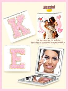 15X/10X/5X Lupa con pinzas y ventosa, lupa portátil pequeña para viajes, arreglo de cejas, maquillaje, color negro - Multicolor - Ver 2