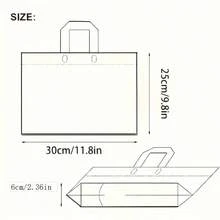 5/10/15/20/25/30/Piece Colorful Thank You Gift Bags - Great For Shopping, Weddings, Birthdays And Small Businesses - Durable Plastic Tote Bag With Vivid Print Design - Multicolor - View 5