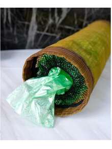 1个耐用型壁挂式塑料袋分配器,可折叠透气网状垃圾袋支架,可水洗悬挂式收纳整理架,适用于各种房间类型 - 彩色 - 查看 10