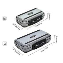 YIRUMEI Waterproof Fishing Tackle Box Fishing Accessories Tool Storage Box Fish Hook Lure Fake Bait Boxes For Carp Fishing Goods - Grey - View 3