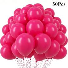 20/50/100个装彩虹乳胶气球，10英寸圆形氦气球，色彩鲜艳，适用于生日派对、婚礼、周年纪念、新年、情人节、节日派对、家居装饰 - 彩色 - 查看 34