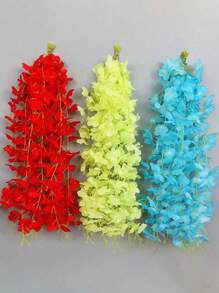 10 PCS Of Artificial Wisteria Garland Is Suitable For Weddings, Engagements, Birthdays And Home Decoration - The Perfect Garden, Hotel, Party, Camping, Tent, Office, Walkway, Fence, Swing Decoration, Garden Decoration