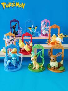 pokemon 1/9pcs , Multi-Form Blind Box Ornaments , Is A Perfect Birthday Party And Boyfriend Gift, Suitable For Display In The Bedroom, Study, Living Room, Kitchen, Bathroom, Etc., Birthday Gift Toys, Pikachu, Handmade Sets, Is An Ideal Gift For Enthusiasts, Party Lovers And Collectors, Suitable For Birthday Party Decoration.
