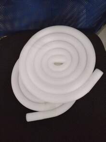 2.5cm Dia. X 210cm Foamed Polyethylene Polystyrene Empty & Solid Foam Tubes, White & Colorful, Shock Absorbent Material For Wedding Floral Decorations