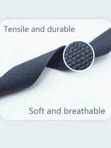 1pc 250*2.5cm Stretch Strap With Leather Tag, Multifunctional Binding Band, Pull Strap, Shoulder Warm-Up Stretching Strap, Woven Yoga Rope, Home Assistance Pilates Stretching, Stretching Strap For Beginner Fitness Training, Fitness Shaping, Indoor And Outdoor Exercise, Yoga Mat Exercise