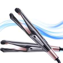 Alisador de Cabelo & Ferro de Enrolar Espiral Elétrico 2 em 1: Crie Penteados Perfeitos Facilmente em Casa - O Presente Definitivo para o seu Namorado