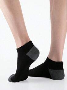 5/10 Pairs Unisex Thin Low Cut Ankle Socks, Moisture Wicking Colorful Athletic Sports Casual Socks, Suitable For Gym