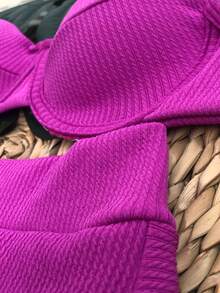 Half Cup Ribbed Hotpants