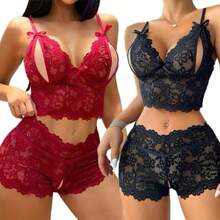 Calesson Set In A Hurry Waiting For Sexy Husband - Đỏ - Xem 6