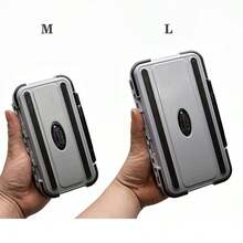 YIRUMEI Waterproof Fishing Tackle Box Fishing Accessories Tool Storage Box Fish Hook Lure Fake Bait Boxes For Carp Fishing Goods - Grey - View 5