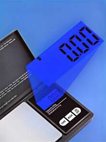 1 Stück hochpräzise digitale Schmuckwaage, tragbare Taschenwaage, 200g/0,01g Genauigkeit, mit Tara-Funktion und Anzeigefenster, geeignet für Edelsteinprüfung, Schmuckherstellung, Laboreinsatz, präzises Wiegen, Modedesign, leicht zu bedienende Tasten, benötigt 2 AAA-Batterien (Batterien nicht enthalten)