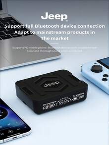 JEEP EW130 Fones de ouvido sem fio com clipe de ouvido e controle por toque para chamadas HD com microfone Fones de ouvido esportivos