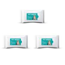 80 Sheets Pet Wet Wipes, Disposable Cleaning Wipes For Dogs And Cats