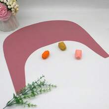 Bneseus 1 pieza Salvamanteles con forma de oso de silicona, almohadilla aislante del calor, posavasos, adecuado para bebé, mesa