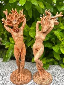 1pc Resin Figurine Forest Goddess Statue Resin Decor Craft