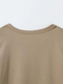 Set de 2 piezas de ropa deportiva para adolescentes varones, camiseta de manga corta y pantalones cortos deportivos, conjunto ligero de verano - Multicolor - Ver 5