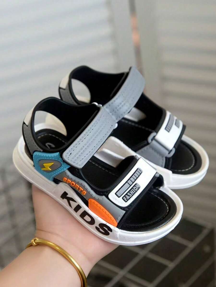 HAHABOBO New Fashion Boys' Sandals, Comfortable And Breathable, Suitable For Outdoor Sports And Beach Vacation