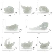八套史前化石模型套装！包含哺乳动物和恐龙头骨，细节逼真，提升认知。它将科普与装饰融为一体，是开启古生物探索之旅的精美静态展品。 - 彩色 - 查看 7