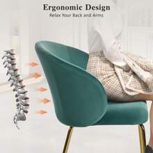 mehrteiliges Set  Eleganter Esszimmerstuhl Mit Samtbezug, Bequeme Esszimmerstühle Mit Armlehne Und Goldenen Metallbeinen, Stilvolle Wohnzimmer Stühle Für Modernes Esszimmer Und Küche, Grau