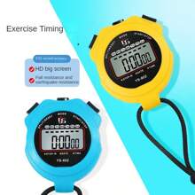 Stopwatch Timer Segmented Digital Stopwatch With Clock Calendar Alarm Clock, Single Stopwatch Large Display Stopwatch Suitable For Sports, Children's Coaches, Swimming, Running
