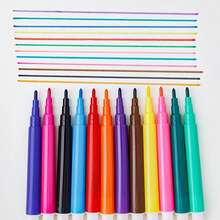 18pcs Colorable Pencil Case: Ideal For Wax Crayon Party Bags, Small Gifts And Decorations - No Batteries Required, Random Color/Style,Back To School,Stationery - Multicolor - View 5