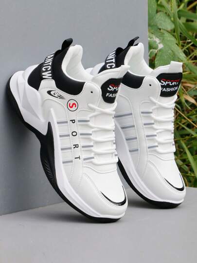 2025 New Basketball Shoes For Men, High-Top Breathable Sneakers, Summer Non-Slip White Sports Shoes