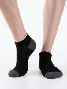 5/10 Pairs Unisex Thin Low Cut Ankle Socks, Moisture Wicking Colorful Athletic Sports Casual Socks, Suitable For Gym