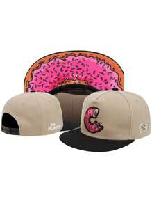 1 pezzo Nuovo Cappello da baseball parasole sportivo all"aperto alla moda stile CAYLER & SONS, cappello a falda piatta neutro unisex per uno stile dolce e fresco, attività all"aperto
