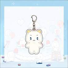 OUZEY Fog 2 KPOP PLAVE Flash MMMM Doll YEJUN NANYIJUNNOYA BAMBY Anime Acrylic Keychain