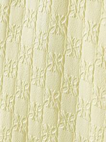 Vihyde Tween-Jungen Kurzarmhemd und Shorts aus 3D-geprägtem Stoff, lässiges Urlaubsoutfit - Gelb - Übersicht 8