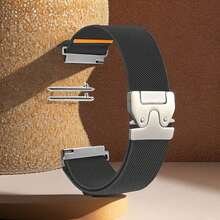 1条22毫米尼龙弹力表带，兼容Garmin Venu3/Fenix7/5/Forerunner255/265/935/945/955/965/Instinct 2/Quatix5，男女通用；22毫米快拆弹力替换表带，兼容Amazfit BIP6/BIP5/GTR 4/3 StratoS、Watch GT5/GT4/GT3/GT2 46毫米、Watch4/4pro、Redmi Watch 5 Active/5Lite、Mi Watch S4/S4 Sport、COROS VERTIX智能手表配件 - 22mm - 查看 23