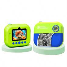 PANDA HD Dual Lens Printable Camera, Cute & Creative Instant Print, 48MP + 2.4"HD Screen + 1080P Video | Long Battery Life + 13 Filters & Stickers + MP3 Music + Timer/Delay Shoot, Great Gift For Parent-Child Interaction, Comes With Photo Paper & Anti-Lost Strap, Perfect For Birthday, Holiday, Travel, Daily Capturing