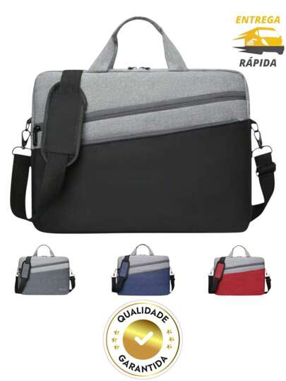 Capa Case Maleta De Notebook Com Alça E Bolso Externo Para até 16" Polegadas