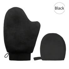 1 Set mit 2 wiederverwendbaren Selbstbräuner-Handschuhen, waschbare Kosmetikhandschuhe geeignet für Makeup-Auftrag, Sonnenschutz, Lotionen, Körpermassage